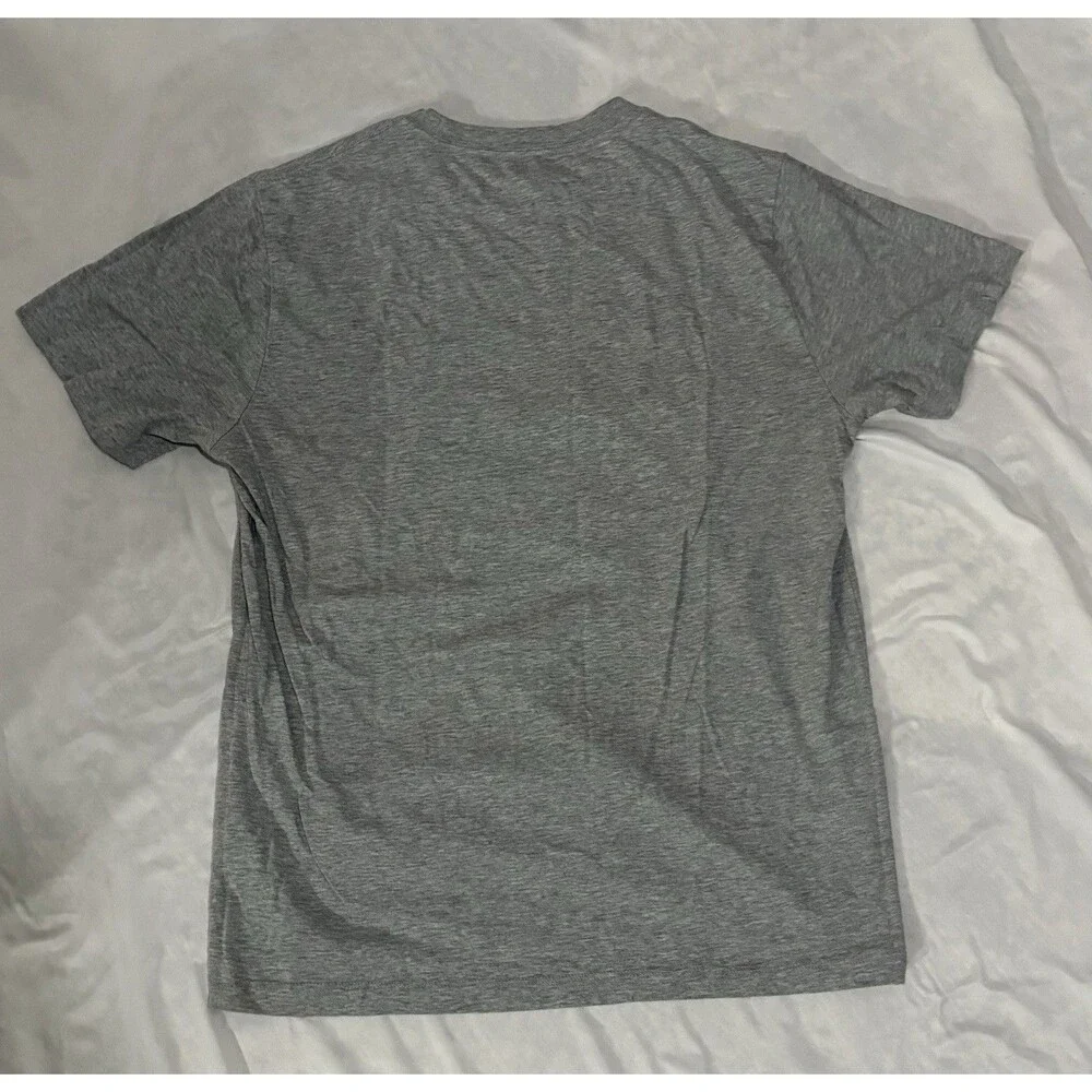 True Religion Shirt Mens Large Gray Short Sleeve T Shirt Buddah Logo